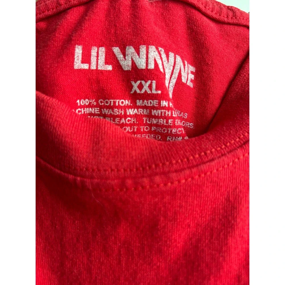Lil Wayne Red Tha Carter VI Live Tour T-Shirt Mens XXL